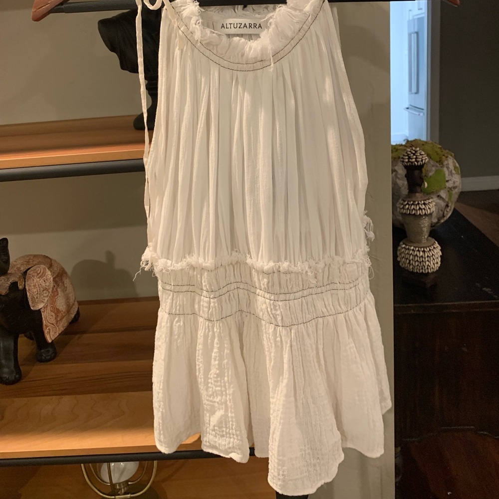 Altuzarra silk and linen blouse